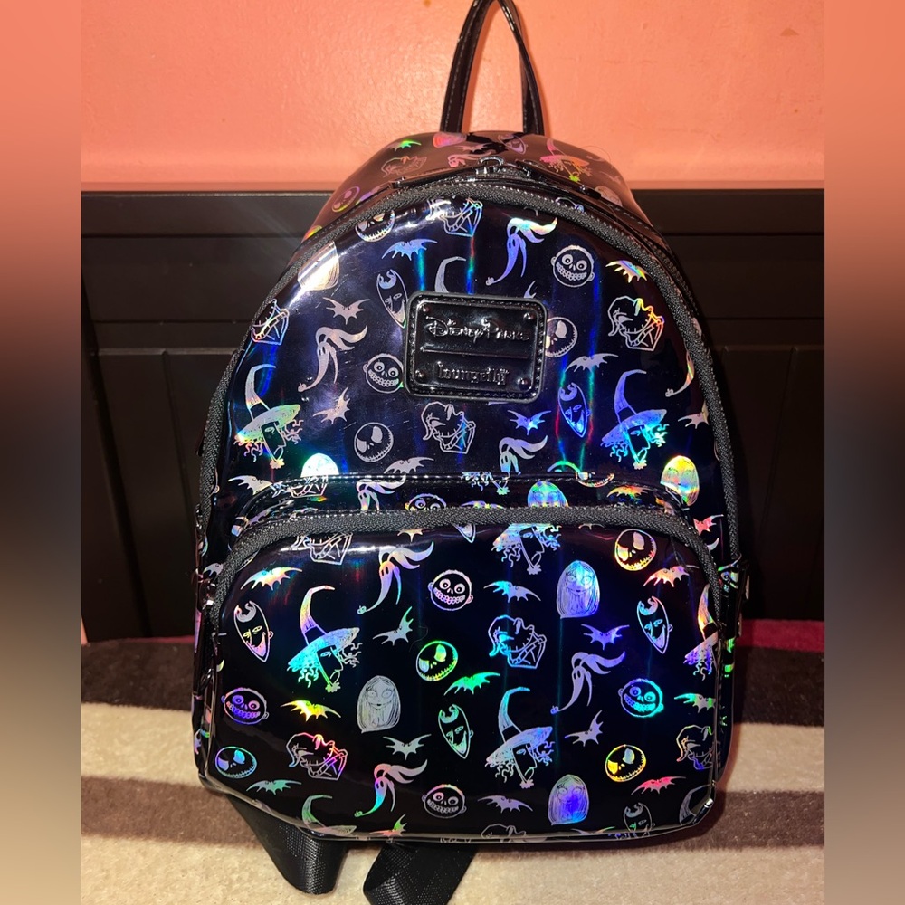 LOUNGEFLY NIGHTMARE BEFORE CHRISTMAS BACKPACK